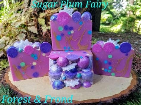 Sugar Plum Fairy Artisan Handmade Soap Forestandfrond Etsy Natural