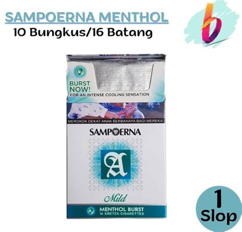 Jual Jual Rokok Sampoerna A Mild Menthol Slop Bungkus Murah