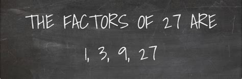 Prime Factorization Of 27