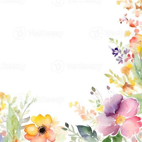 Watercolor spring flowers 22951739 Stock Photo at Vecteezy