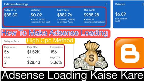 Adsense Loading Kaise Kare How To Make Adsense Loading High Cpc