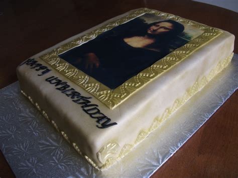 Mona Lisa Cake