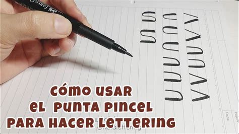 CÓMO USAR UN MARCADOR PUNTA PINCEL PARA HACER LETTERING HOLALETTERING