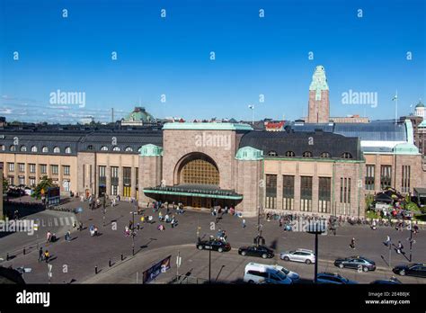 Finland Helsinki Jul 02 2017 Main Train Station At Helsinki