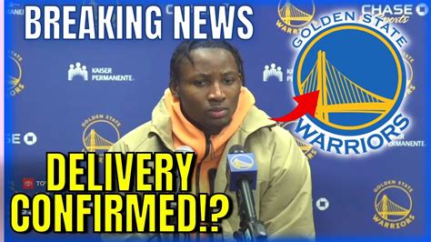 Urgent News Nobody Expected Kerr Confirms Kuminga Update Warriors News Today Youtube