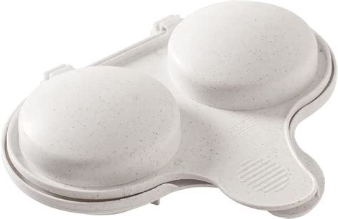 Nordic Ware 64702 2 Cup Microwave Egg Poacher White Amazonca Home