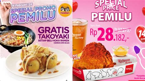 Daftar Promo Makanan Dan Minuman Pemilu Kota Bandung Ada Pizza