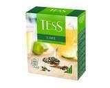Купить Чай зеленый в пакетиках Tess Lime 100 пак/уп, 1,5 г (Тесс) по ...