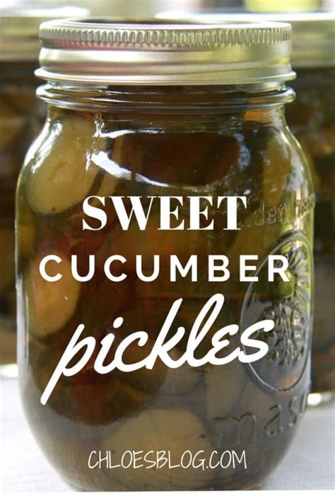 Sweet Pickle Recipe Big Mill Bandb Near Greenville Nc