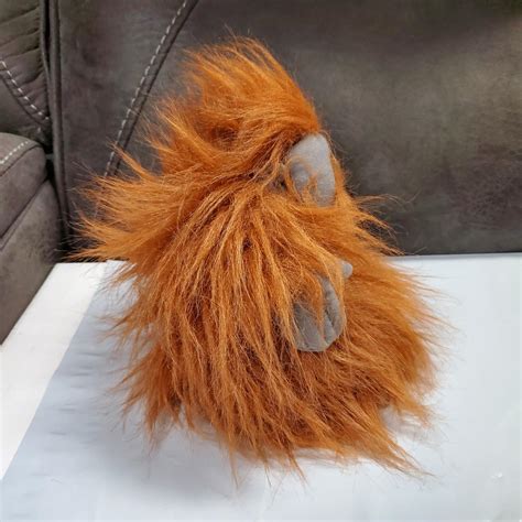 This adorable plush orangutan stuffed animal hand... - Depop