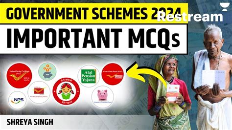 All Government Schemes 2024 L Important MCQs UPSC Prelims 2024