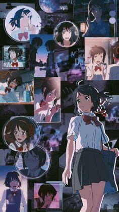 Pp Wa Kimi No Nawa Profile Anime Couple Terpisah Pinterest 14 Couple