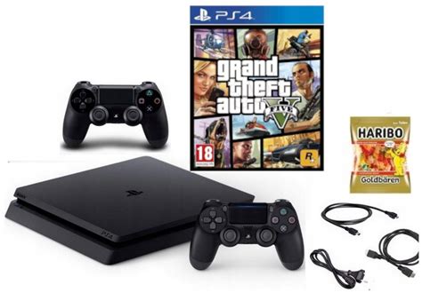 Konsola Sony PS4 PlayStation 4 Slim 1 TB 2 Pady Sklep Opinie Cena W