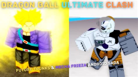 Roblox Dragon Ball Ultimate Clash Future Trunks Mecha Frieza Youtube