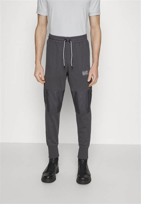 Ea7 Emporio Armani Trouser Träningsbyxor Grey Grå