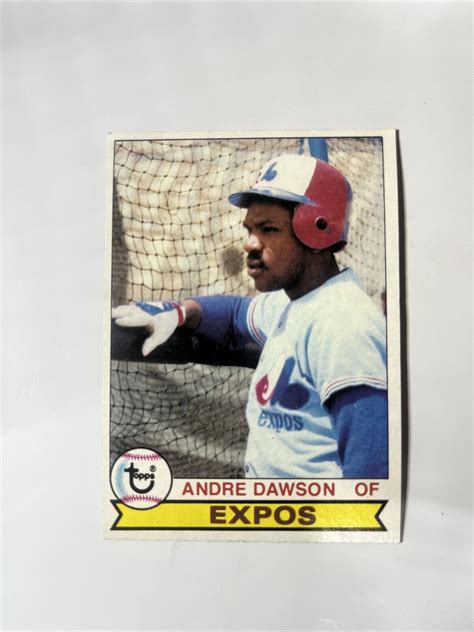 1979 Topps Baseball Set Break 348 Andre Dawson Montreal Expos HOF NM