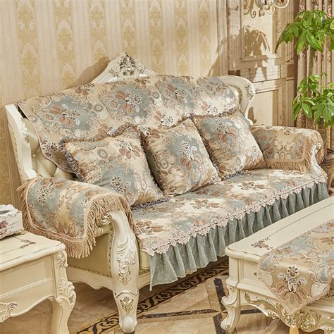 Luxurious Settee Cover European Royal Slipcover High Precision - Etsy ...