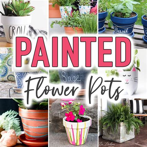 38 Amazing Flower Pot Painting Ideas For 2024