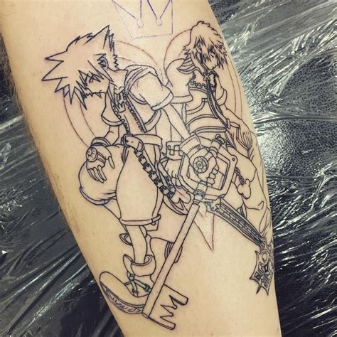 Kingdom Hearts Sora Tattoo Designs