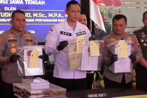 Kementerian ATR BPN Ungkap Kasus Mafia Tanah Senilai Rp3 4 Triliun