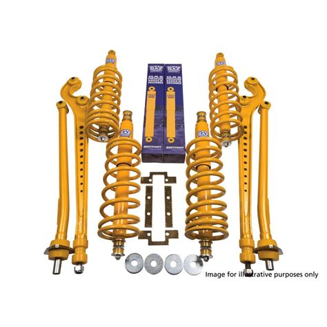 damd britpart super gaz medium duty suspension lift kit  mm