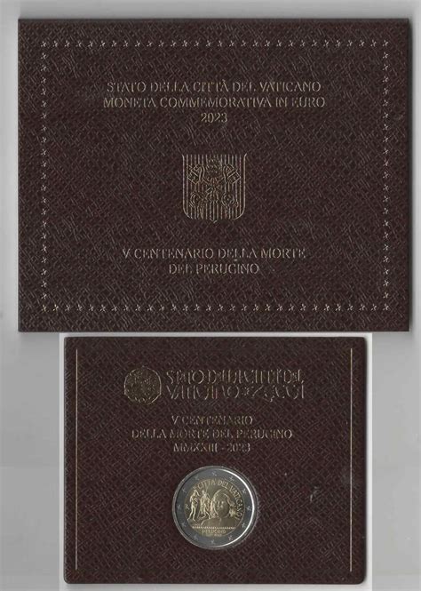 Vatican 2 Euro Commemorative Coins 2023 ᐅ Value Mintage and Images at