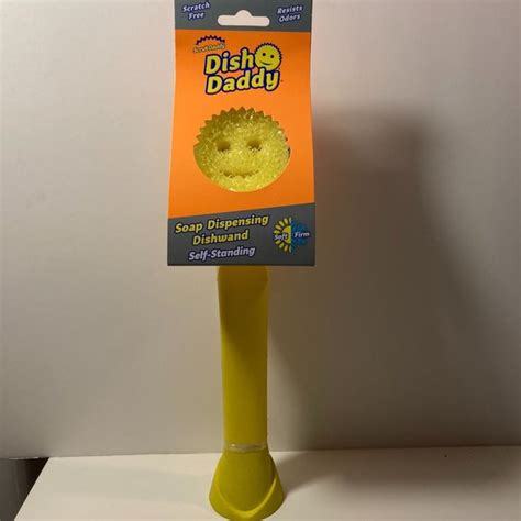 Kitchen Scrub Daddy Dish Daddy Self Standing Soap Dispensing Dishwand