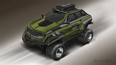 Artstation Off Road Vehicle Concept