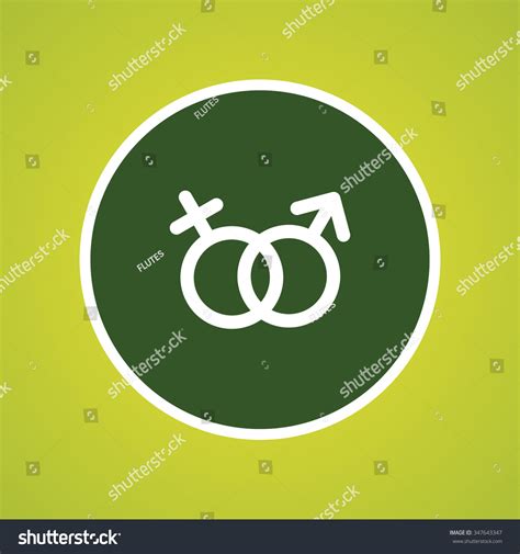 Sex Signs Icon Stock Vector Royalty Free 347643347 Shutterstock