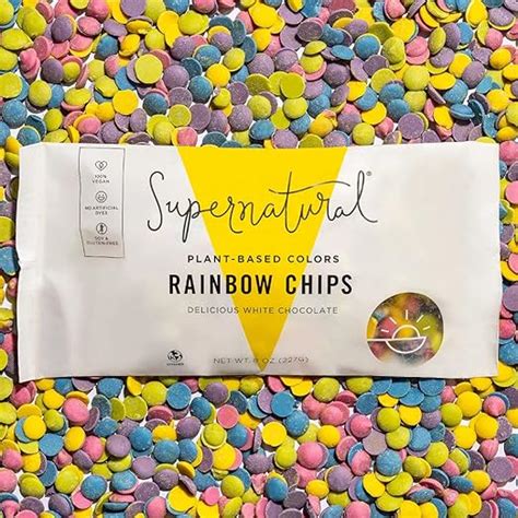 Amazon Natural Rainbow Chocolate Chips By Supernatural Vegan No