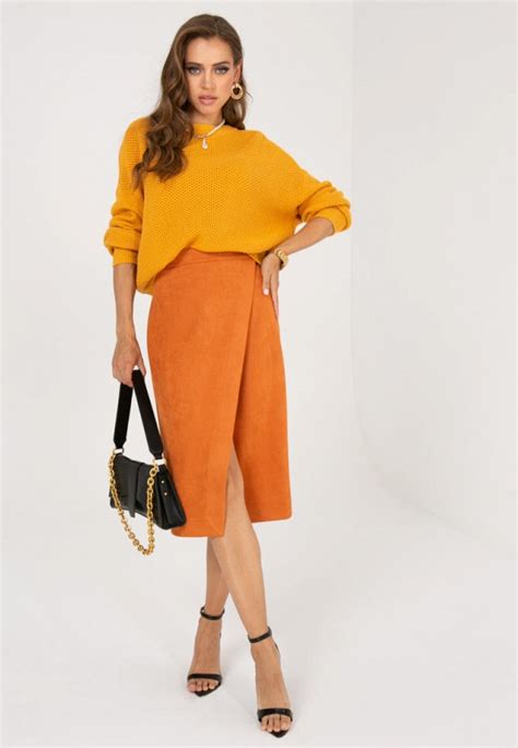 Юбка Gold Chic Chili, цвет: оранжевый, MP002XW0KRRY — купить в интернет ...