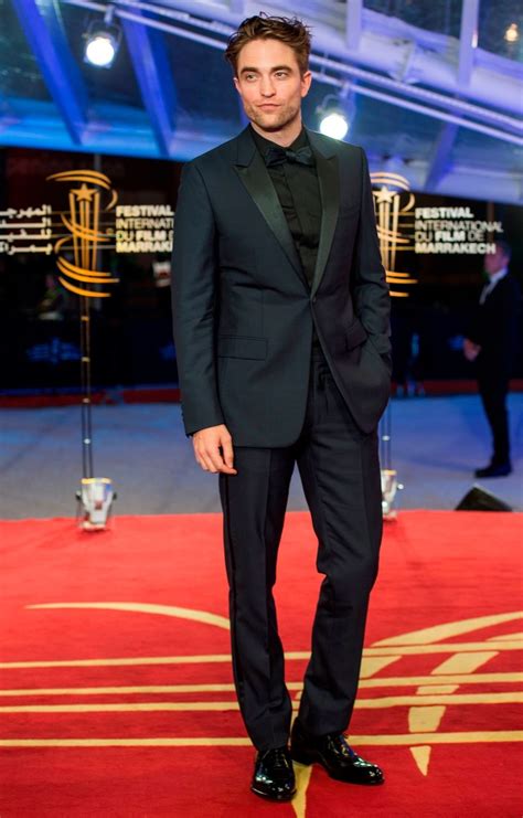 Robert Pattinson In Dior Homme On The Red Carpet At The Th Marrakech