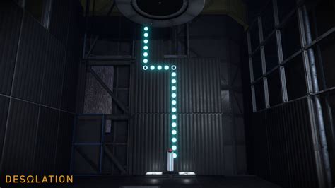 Evie Sanders Portal 2 Desolation Testchamber Wall Materials