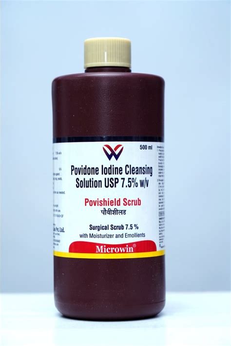 Povidone Iodine Surgical Scrub Ml At Rs Bottle In Mohali