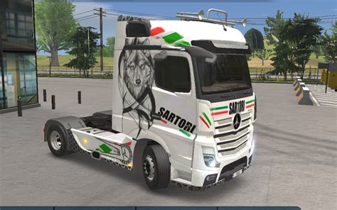 Mercedes Actros Mp Skin Sartori Truck Simulator Ultimate Skins