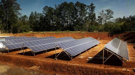 Time lapse Construção da Usina Fotovoltaica da UFSM YouTube