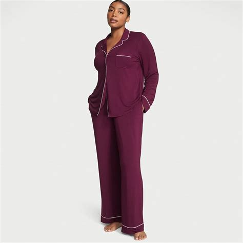 Піжама Modal Long Pj Set Pinky Victorias Secret