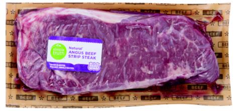 Simple Truth Natural Angus Beef Strip Steak Steak Lb Fred Meyer