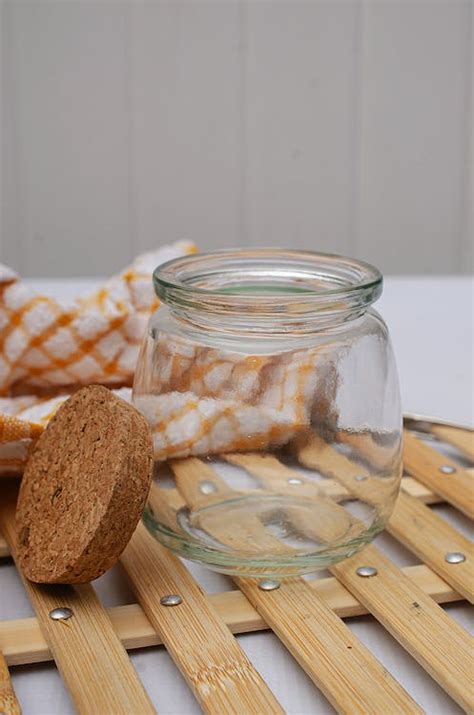 Glass jar with Cork Lid · Free Stock Photo