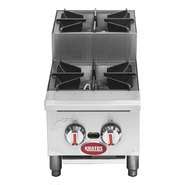 Kratos R Step Up Countertop Range Hot Plate With Two Burners W X D X H