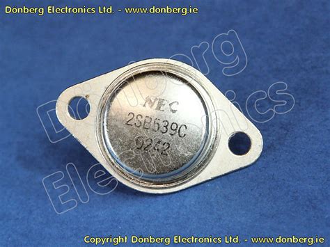 Semiconductor: 2SB539 (2SB 539) - HIGH POWER AMPLIFIER APPLICATION ...