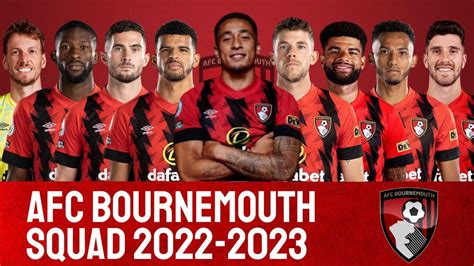 Afc Bournemouth Squad Update With Gary Oneil Afc Bournemouth 202223