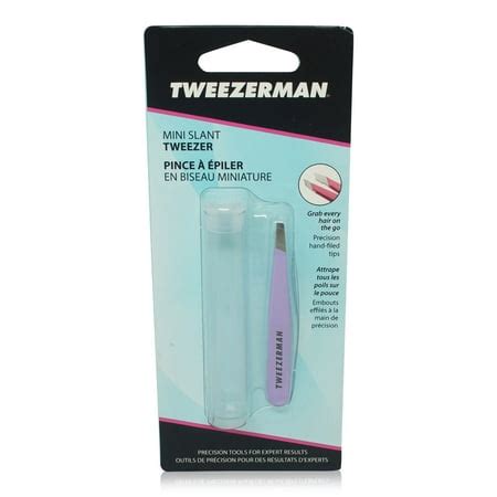 Tweezerman - Tweezerman Mini Slant Tweezer (Assorted Colors) - Walmart.com - Walmart.com