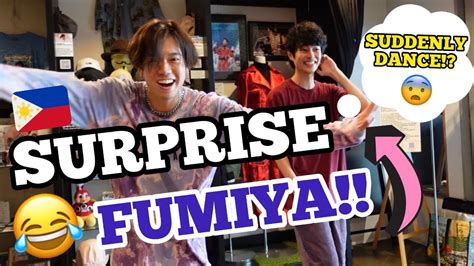 Surprise Fumiya With Suddenly Dance ｜フィリピンで有名な日本人はフィリピンの流行を知ってるのか