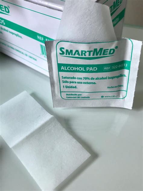 Alcohol Pad Caja Unidades Cliniport