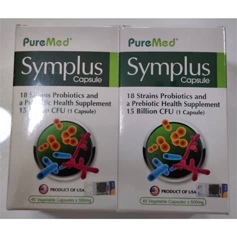 [ready Stock ] Puremed Symplus 45s X 2 Shopee Malaysia