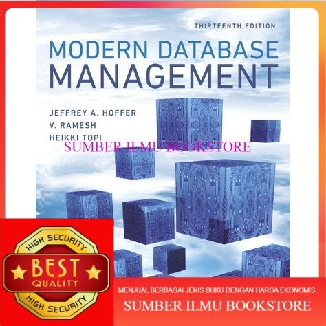 Jual Modern Database Management Th Thirteenth Edition By Jeffrey