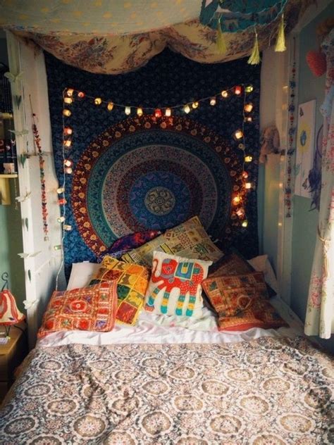 Hippie Bedroom Chambre Hippie Idée De Décoration Idée Chambre