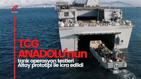 Tcg Anadolunun Tank Operasyon Testleri Altay Prototipi Ile Icra Edildi