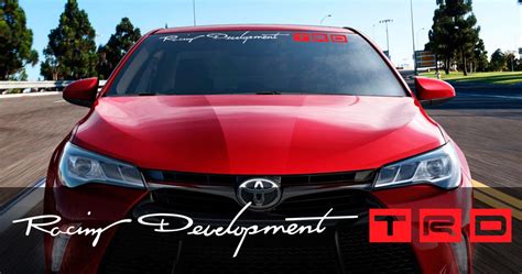 Toyota TRD Decal